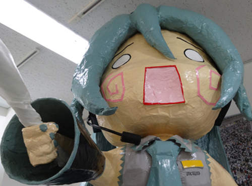 意外認真的明治大學《初音未來實體化熱情展》 意外認真的明治大學《初音未來實體化熱情展》