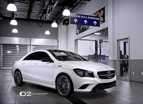 D2Autosport改造《賓士CLA 250》性感尤物添殺氣
