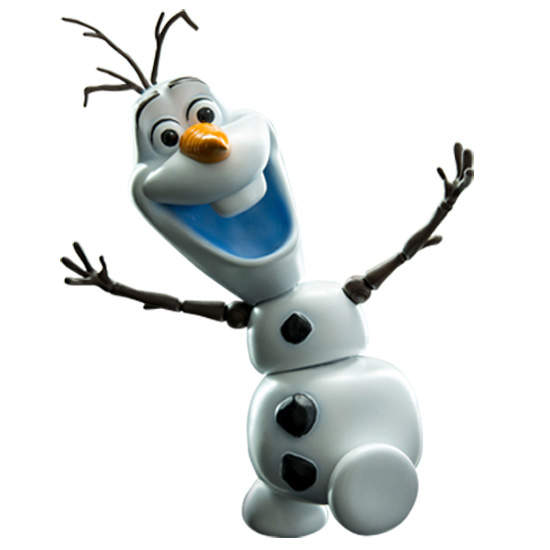 超可愛的《冰雪奇緣》可動雪寶公仔 怎麼看起來有點...