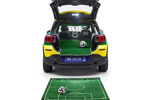 巴西風《Mini Paceman特別版》向世界杯足球賽致敬? 巴西風《Mini Paceman特別版》向世界杯足球賽致敬?