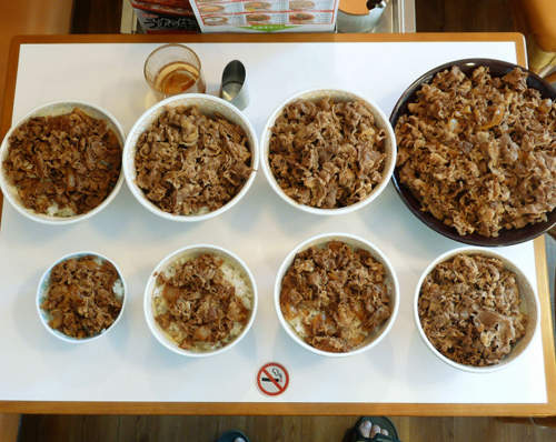 《牛丼份量大評比》松屋、すき家、吉野家 最接近實品的是？