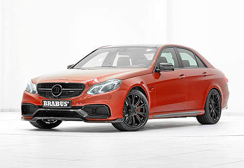 熱血火紅《賓士E63 AMG》變身850匹馬力Brabus 850