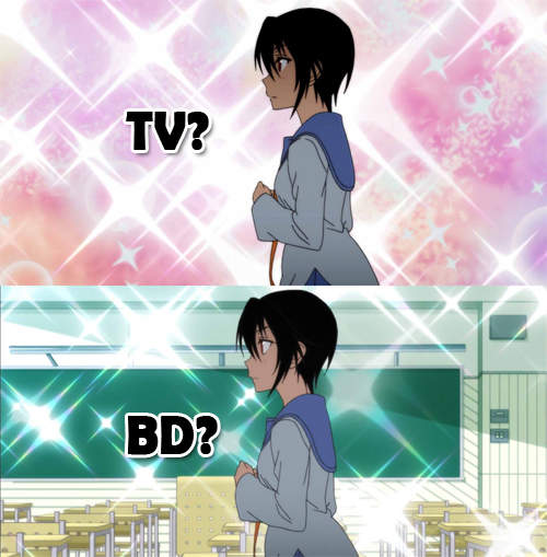 《偽戀藍光謎修正》搞成這樣我看電視就好了 為什麼要買藍光啦（翻桌