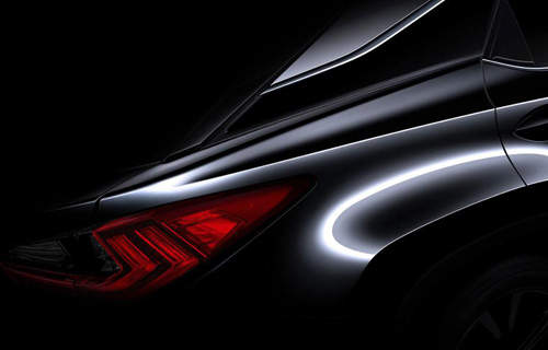 四代目《Lexus RX》預告紐約車展正式現身