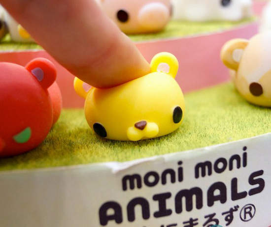 《monimonimals》可愛到腳的小動物軟Q模型 《monimonimals》可愛到腳的小動物軟Q模型