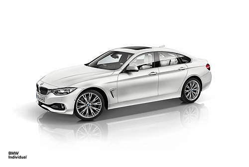 特製《BMW 4-Series Gran Coupe》黑白配經典上身