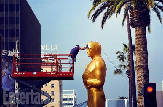 《奧斯卡彩排畫面》明星私服也一樣好看