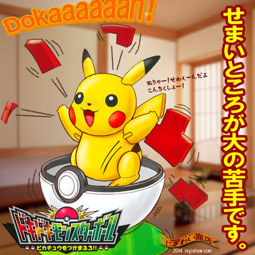 神奇寶貝《捕捉皮卡丘》快把皮卡丘抓起來啊～