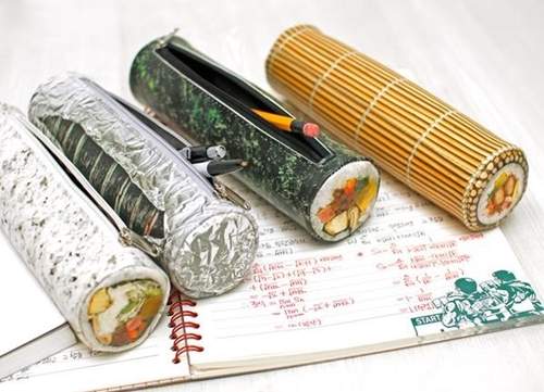 韓《紫菜飯卷筆袋》韓國人對紫菜卷的喜愛開始瘋狂了XD 韓《紫菜飯卷筆袋》韓國人對紫菜卷的喜愛開始瘋狂了XD