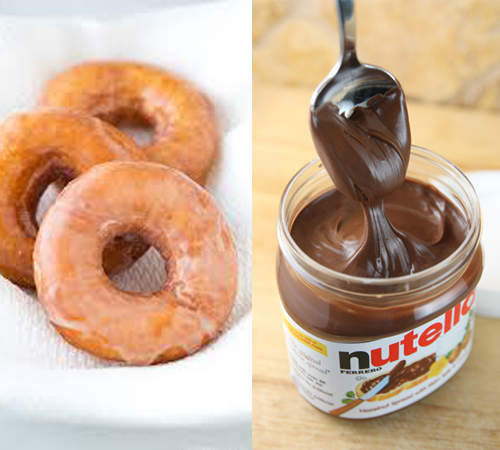 速成《免烤箱甜點蛋糕》只需要甜甜圈跟Nutella巧克力醬