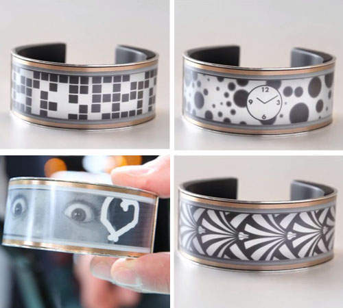 2015 CES展《不停改變圖案的智慧手環》那這樣不拿來搞笑怎麼行（噗）