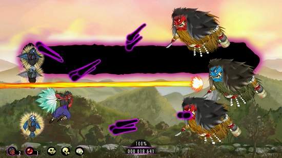 獨立遊戲《Nandeyanen!?》老外製作的大和魂妖怪射擊遊戲