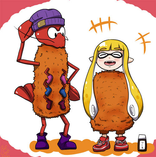 《SPLATOON》花枝娘二次創作風潮 沒玩遊戲也想跟上話題的大流行？
