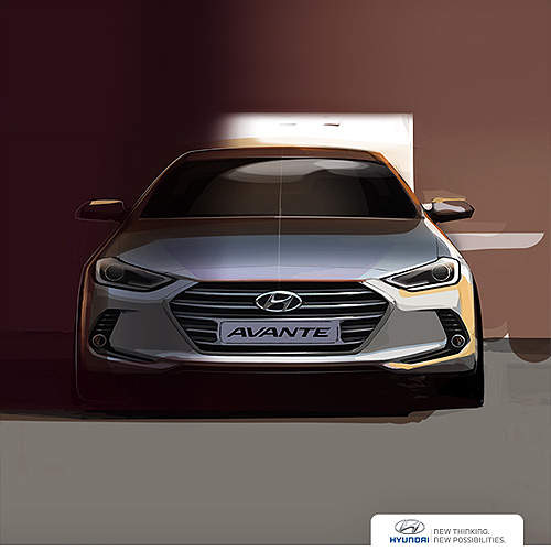六代目《Hyundai Elantra》到時候會和這設計圖差多少呢www 六代目《Hyundai Elantra》到時候會和這設計圖差多少呢www