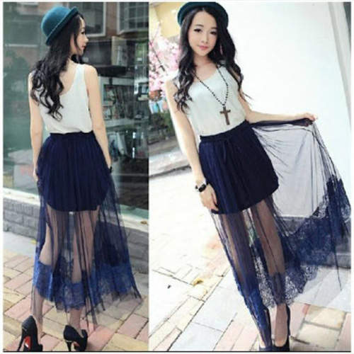 夏日新流行《半透明裙》一種若隱若現的性感？