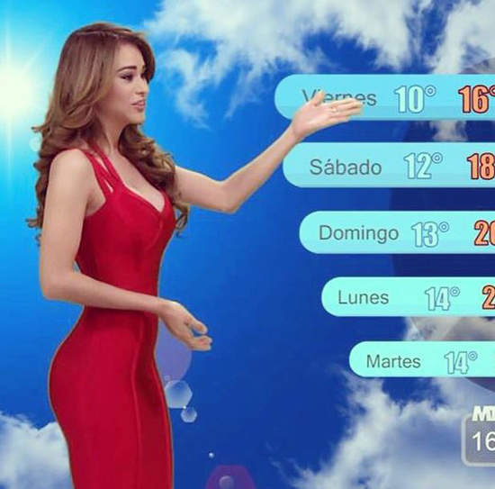 Yanet Garcia《超美氣象主播》 變成人家的女朋友了QAQ  Yanet Garcia《超美氣象主播》 變成人家的女朋友了QAQ