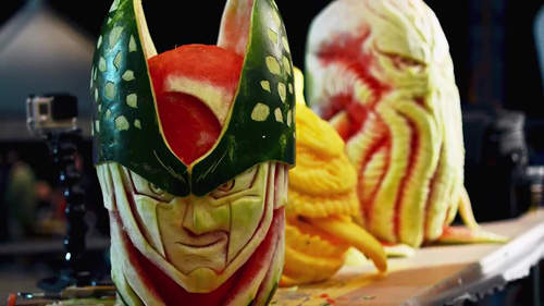 《食物雕刻家》雖然很想喊不要玩食物 但這真的讓我跪著看..