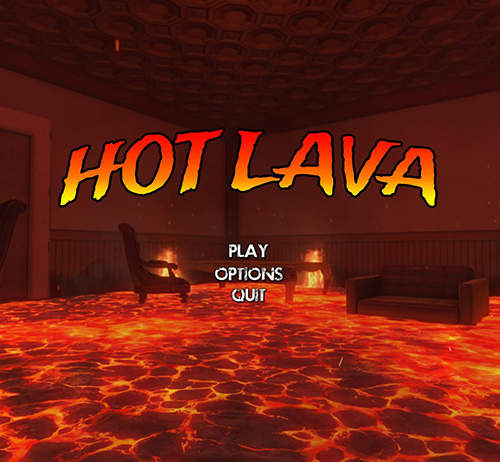 《Hot Lava》跳岩漿跑酷遊戲　客廳都被岩漿淹沒啦（驚）