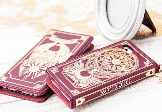 庫洛魔法使《庫洛書iPhone手機套》錢包也一起封印解除~ 庫洛魔法使《庫洛書iPhone手機套》錢包也一起封印解除~