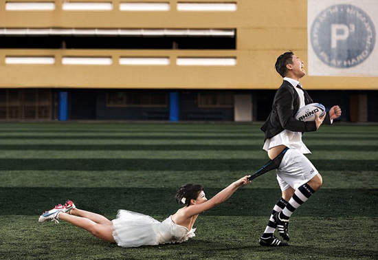 《得獎婚紗照》比美有時候還要比好笑XD 《得獎婚紗照》比美有時候還要比好笑XD