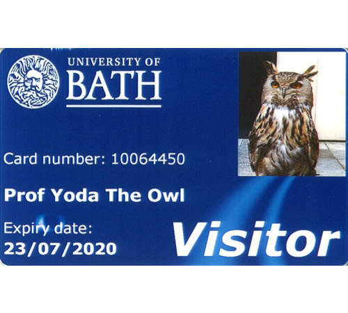 新鮮事《貓頭鷹獲得大學圖書證》有求於牠沒辦法(笑) 新鮮事《貓頭鷹獲得大學圖書證》有求於牠沒辦法(笑)