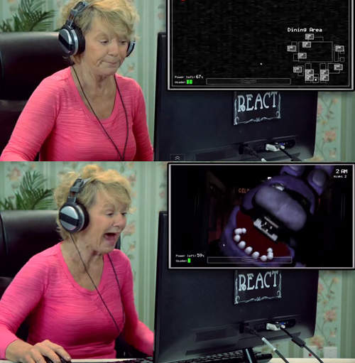 《爺爺奶奶玩佛萊迪之五夜驚魂》這嚇的到俺才有鬼