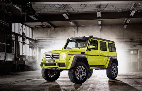 量產預備《賓士G500 4x4² Concept》越野身手大進化 量產預備《賓士G500 4x4² Concept》越野身手大進化
