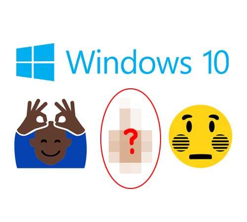 大膽的 Microsoft 在《Windows 10 的 Emoji》新增超驚人的圖 大膽的 Microsoft 在《Windows 10 的 Emoji》新增超驚人的圖
