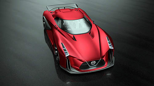 概念進化《Nissan Concept 2020 Vision Gran Turismo》火紅新衣上身 概念進化《Nissan Concept 2020 Vision Gran Turismo》火紅新衣上身