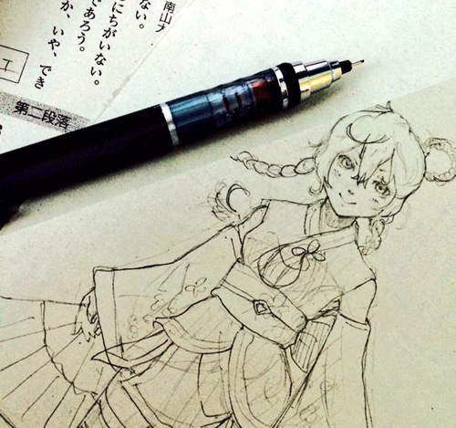 《考卷塗鴉》想不出答案哪就用畫的吧 《考卷塗鴉》想不出答案哪就用畫的吧