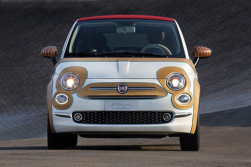 小牛皮上身《Fiat 500C》獨一無二慈善小可愛