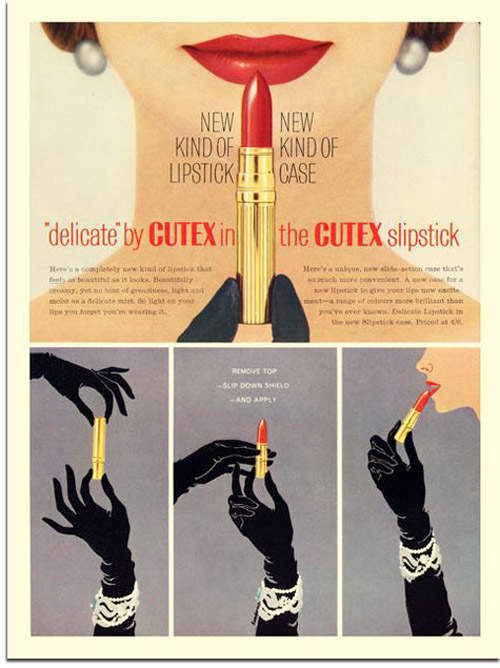 《60年代的化妝品廣告海報》有點藝術又充滿想像空間 - 圖片10