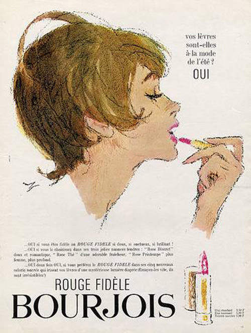 《60年代的化妝品廣告海報》有點藝術又充滿想像空間 - 圖片2