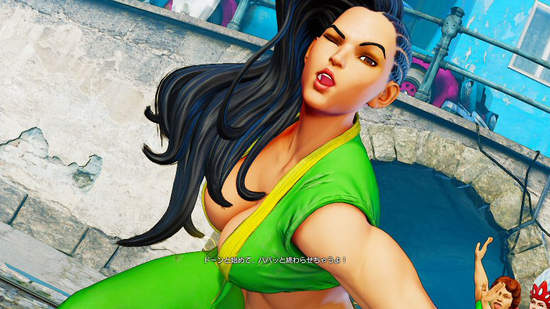 《快打旋風5》性感巴西女格鬥家「蘿拉‧松田」參戰