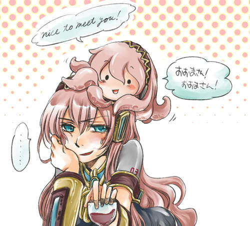 超逼真《章魚假髮》應該不是只有我想到巡音吧？