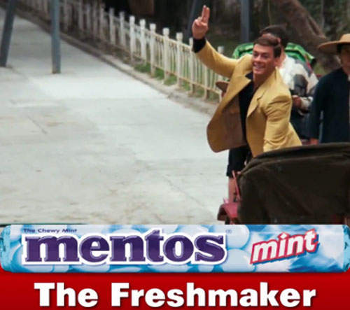 《網路宅神人》曼陀珠無違和廣告版尚克勞德范達美演給你看