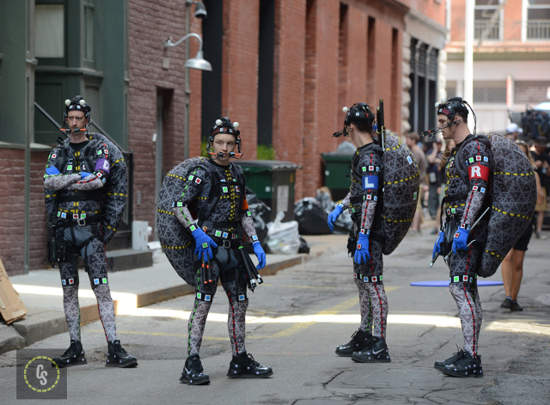 《忍者龜2》烏龜片場照 又到了考驗恥力的時候了