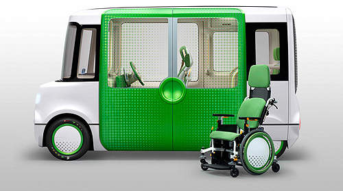 無障礙概念《Daihatsu Noriori Concept》上下車車都輕鬆