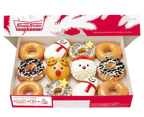 日本Krispy Kreme《聖誕節限定甜甜圈》雪人造型超可愛的 ❤ 日本Krispy Kreme《聖誕節限定甜甜圈》雪人造型超可愛的 ❤