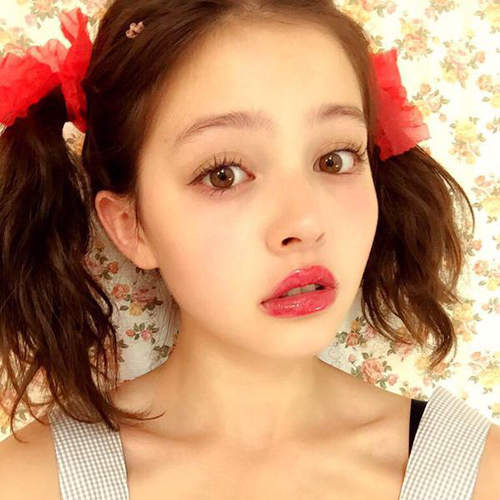 次世代混血模《加藤NANA》可愛長相根本真人洋娃娃♥ 次世代混血模《加藤NANA》可愛長相根本真人洋娃娃♥
