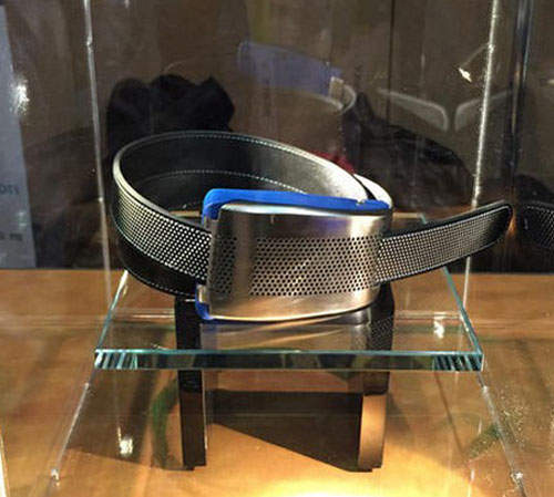 2015 CES展《幫你hold住褲子的智慧皮帶》讓媒體們傻眼的科技產品第一發