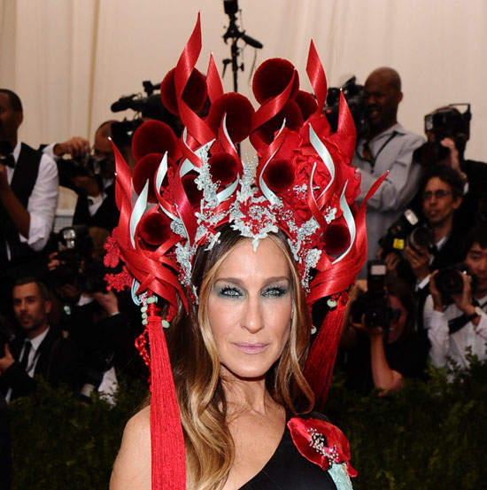 超級時尚趴《大都會慈善晚會》星光閃閃紅地毯圖輯