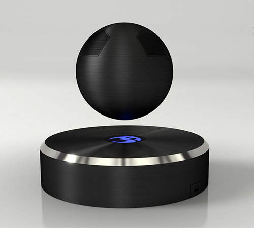 這不是魔術《OM/ONE 飄浮揚聲器》是真的會飄浮在半空中轉啊轉（看呆）