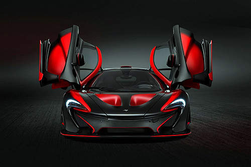 MSO再改《McLaren P1》這回來個經典紅黑配