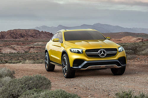 《M-Benz Concept GLC Coupe》休旅新概念上海現身