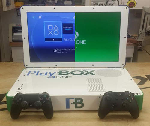 《PlayBOX》將PS4和Xbox One合在一起的夢幻主機改造