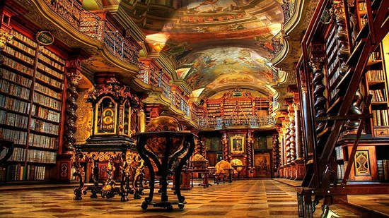 20個書海美景的《世界各地圖書館》就像哈利波特世界的圖書館一樣美