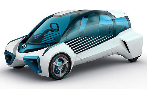 發電概念《Toyota FCV Plus Concept》車車小卻有高志氣 發電概念《Toyota FCV Plus Concept》車車小卻有高志氣