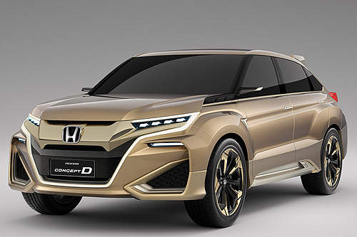 旗艦休旅《Honda Concept D》上海車展概念現身 旗艦休旅《Honda Concept D》上海車展概念現身