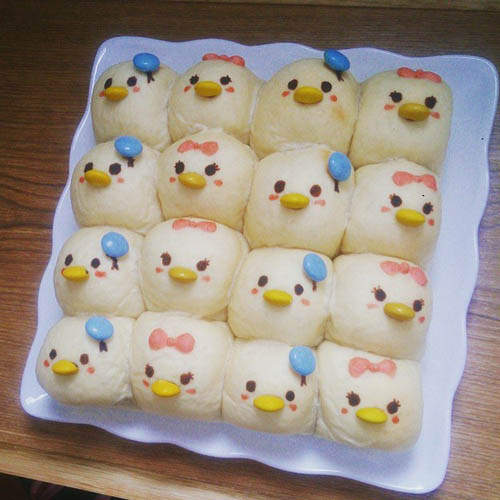 可以分享的《可愛麵包》這整個讓人捨不得拆散他們啊>////<